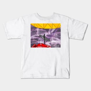 Silver Surfer & Galactus Kids T-Shirt